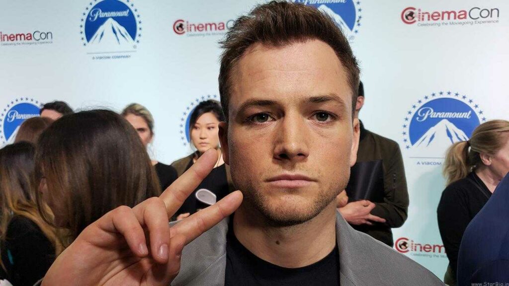 taron egerton rocketman interview social
