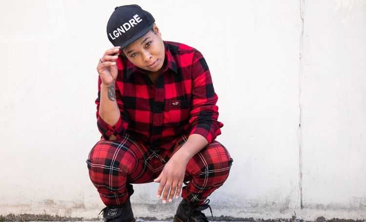 Chaunte Wayans poses for a photoshoot. Source: Instagram