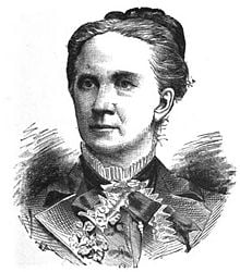 Belva Ann Lockwood Biography, Career, Education, Political career, Family 3 Engraving of Lockwood, ca