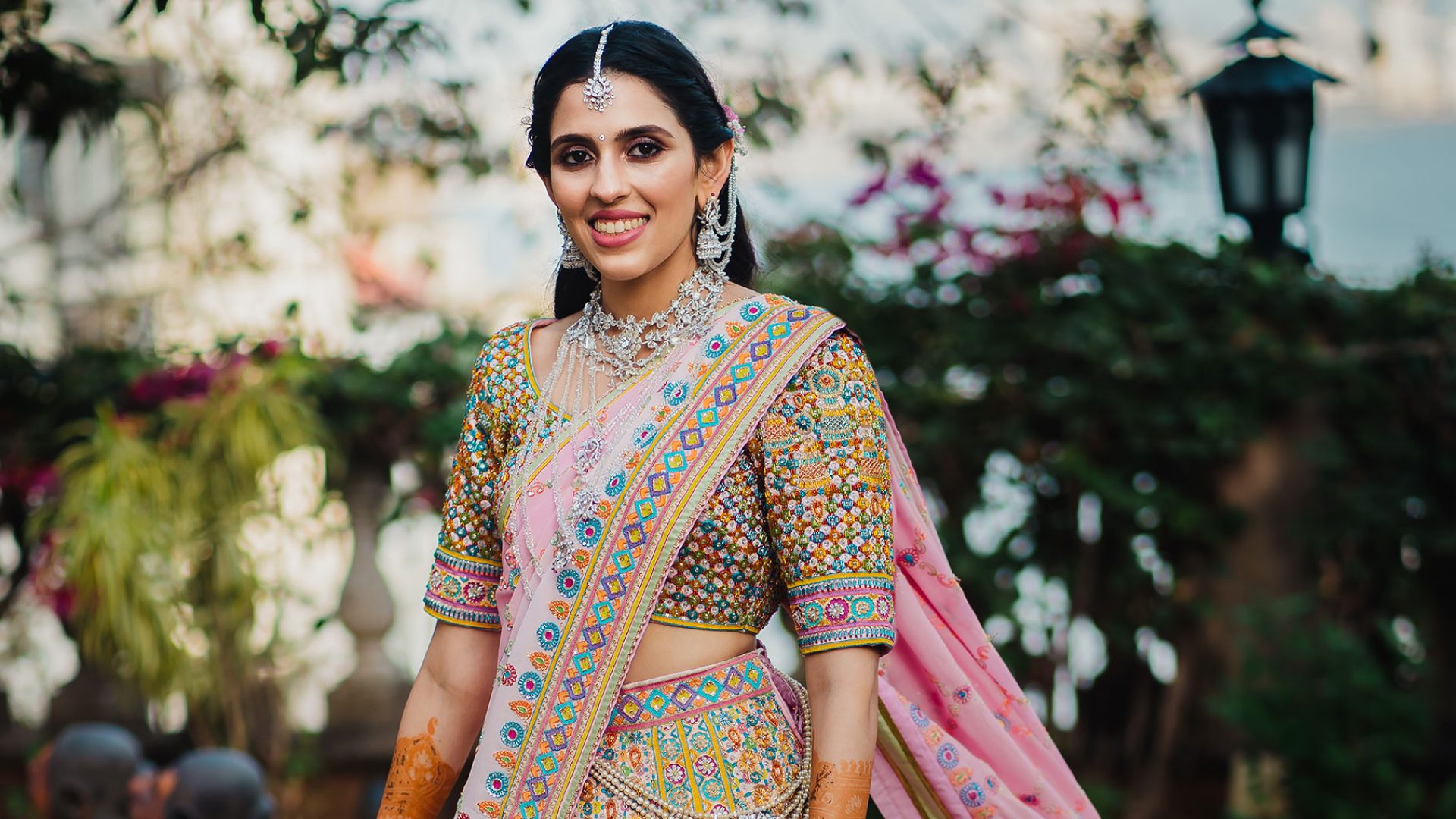 Shloka Mehta's 'mala and mehendi' event
