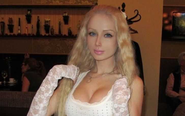 Valeria Lukyanova is a married woman.